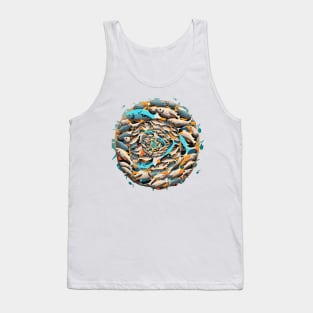 Fish circle Tank Top